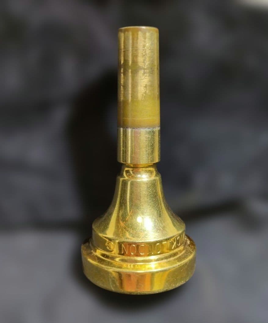 DENIS WICK LONDON 4AL トロンボーンマウスピース【太管】金色