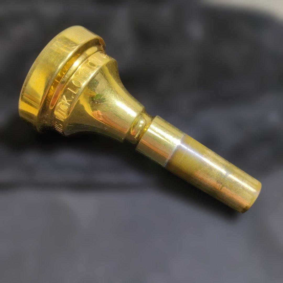 DENIS WICK LONDON 4AL トロンボーンマウスピース【太管】金色