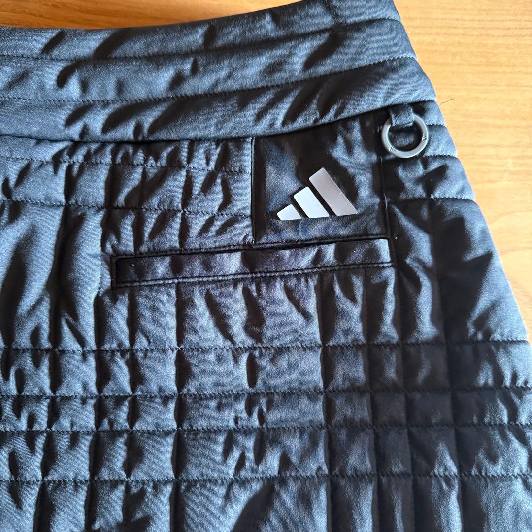 adidas ゴルフ キルティングスカート 黒XL