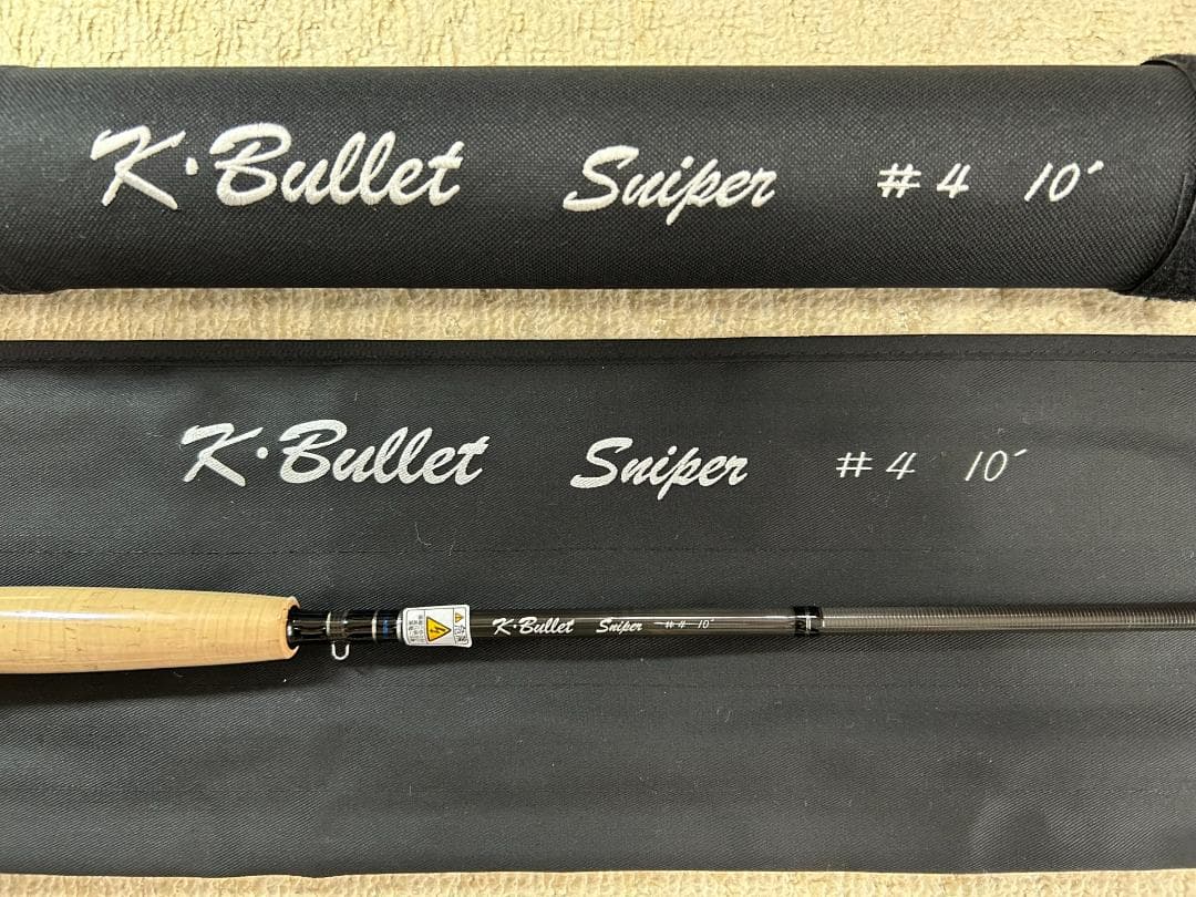 フライロッド K・Bullet Sniper #4 10'