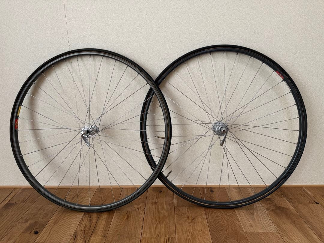 SHIMANO 600 HB-6207 ホイールセット チューブラー