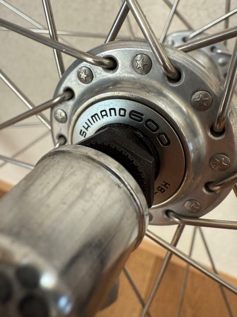 SHIMANO 600 HB-6207 ホイールセット チューブラー