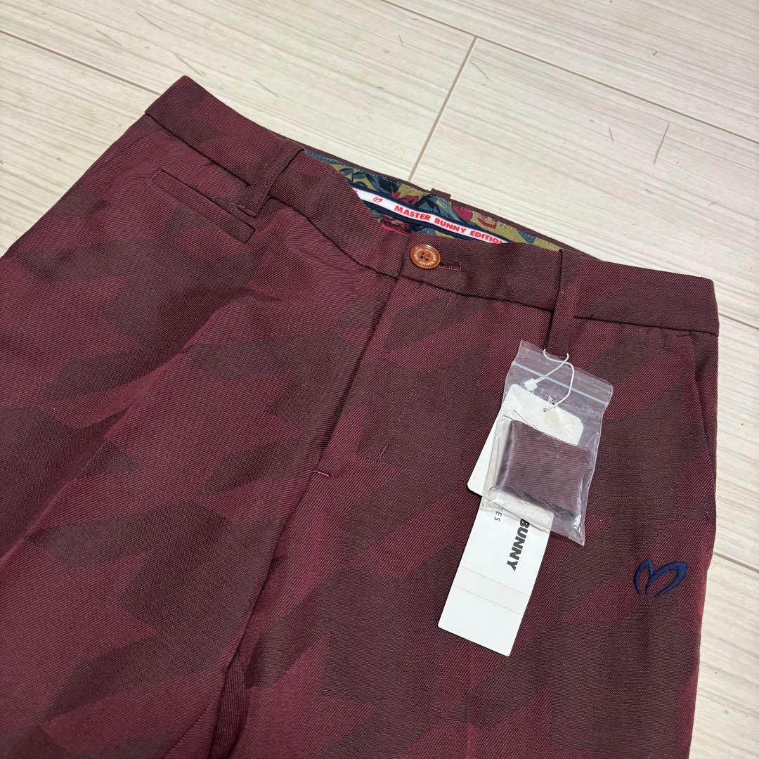 新品未■マスターバニー エディション■デカ千鳥 ストレッチ パンツ スラックス