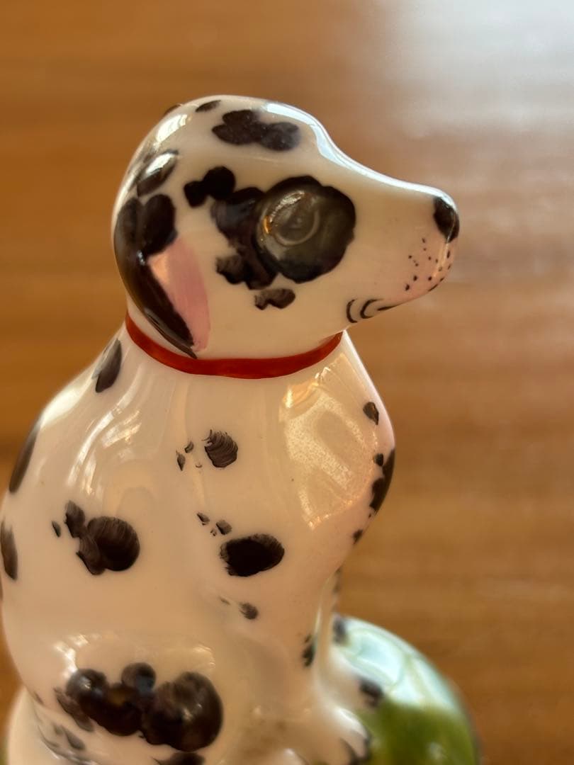 フランス リモージュ焼き ピルケース ダルメシアン