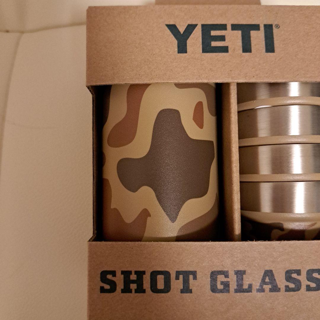 新品 YETI SHOT GLASSES 4個セット カモフラージュ 迷彩