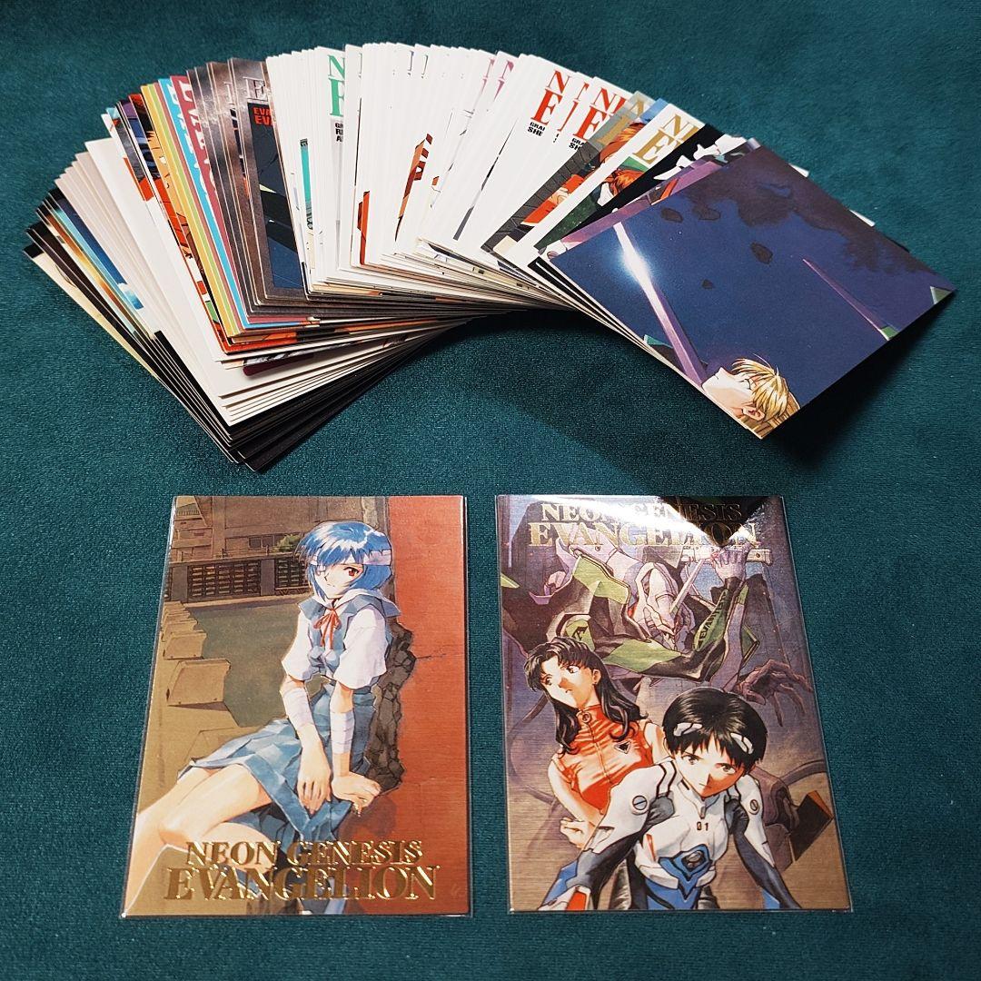 カードダスマスターズ 新世紀エヴァンゲリオン 第弐集 ノーマル76枚 初版