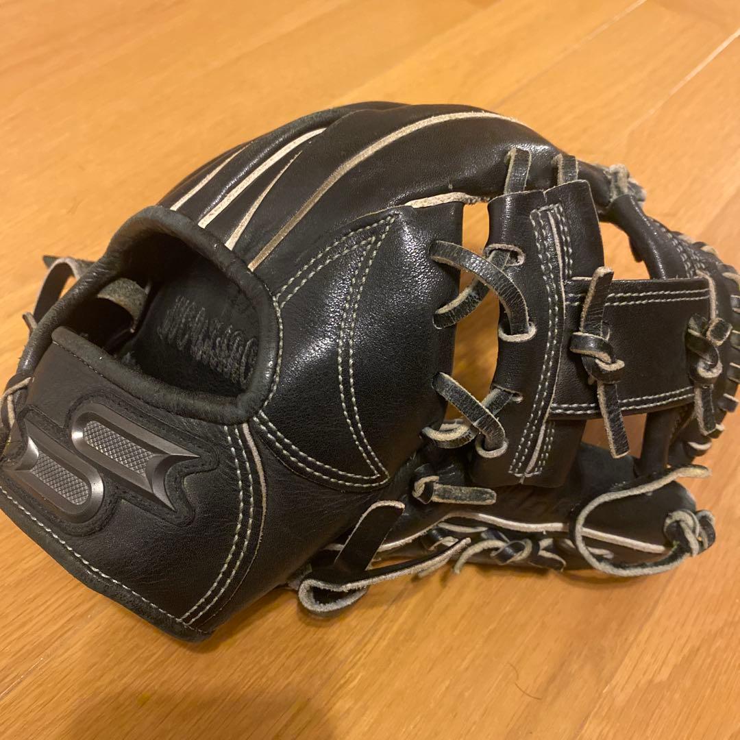 SSK proedge プロエッジ 軟式グラブ 内野手用 ブラック　野球グローブ