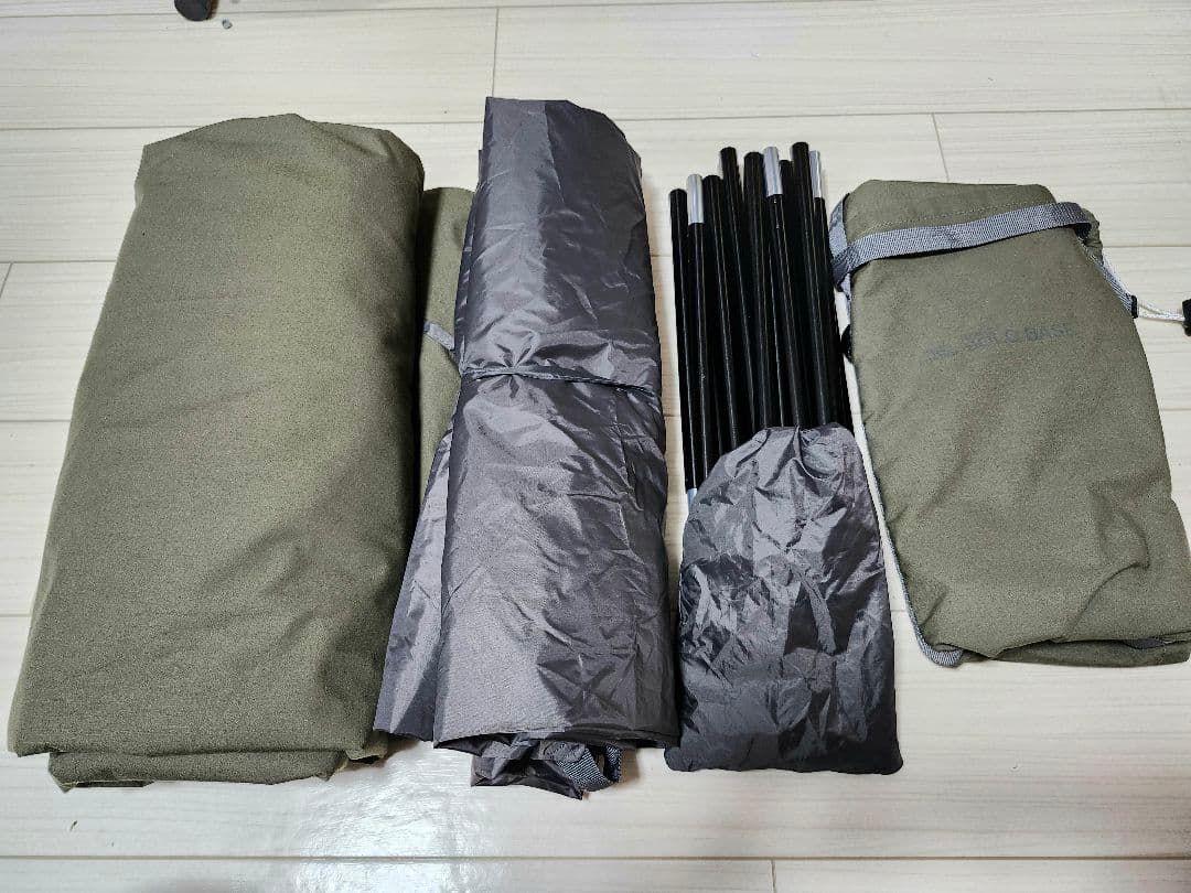 バンドック　BUNDOK 　ソロベース　BDK-79 パップテント　軍幕