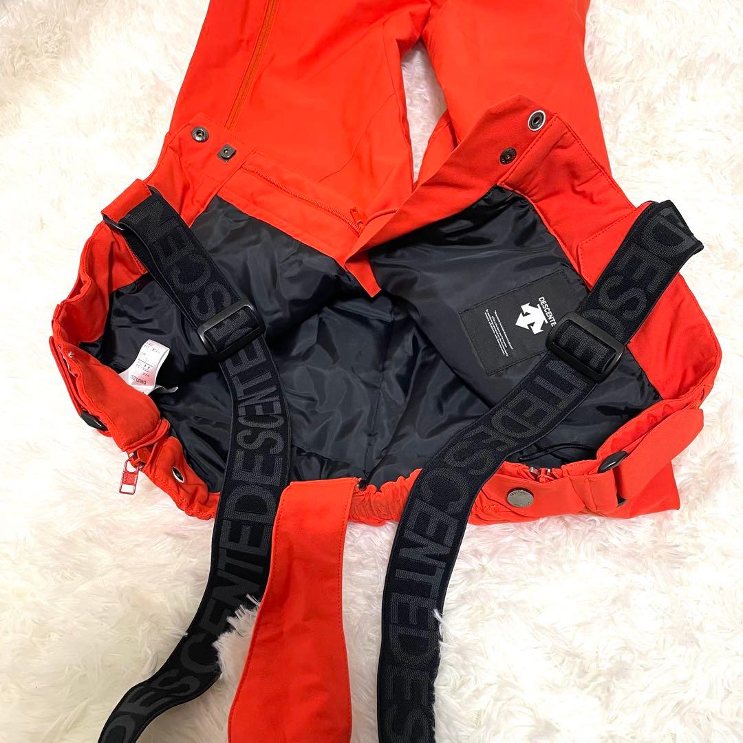 【新品タグ付き】 デサント　DESCENTE スキーパンツ　Lサイズ オレンジ