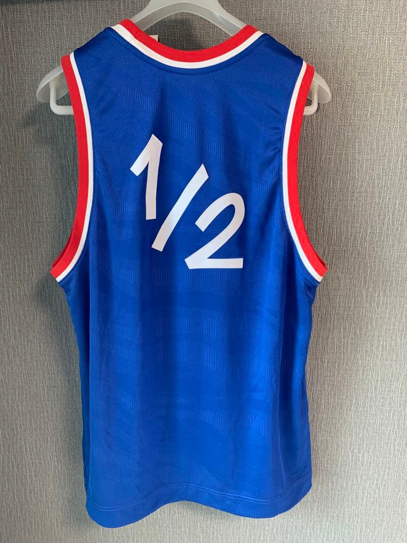 NIKE Penny 1/2 セントバスケットボールジャージブルー DA5991