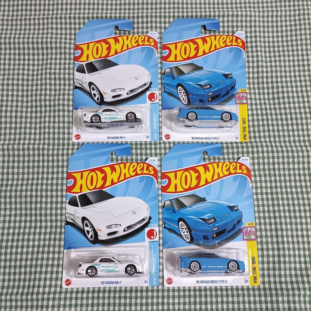 ホットウィール 17台 日本車 シビック FD NSX 180sx 510 等