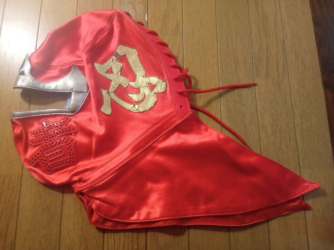 SHINOBI 本人使用済み 試合用マスク プロレスマスク