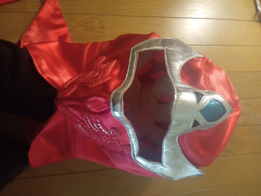 SHINOBI 本人使用済み 試合用マスク プロレスマスク