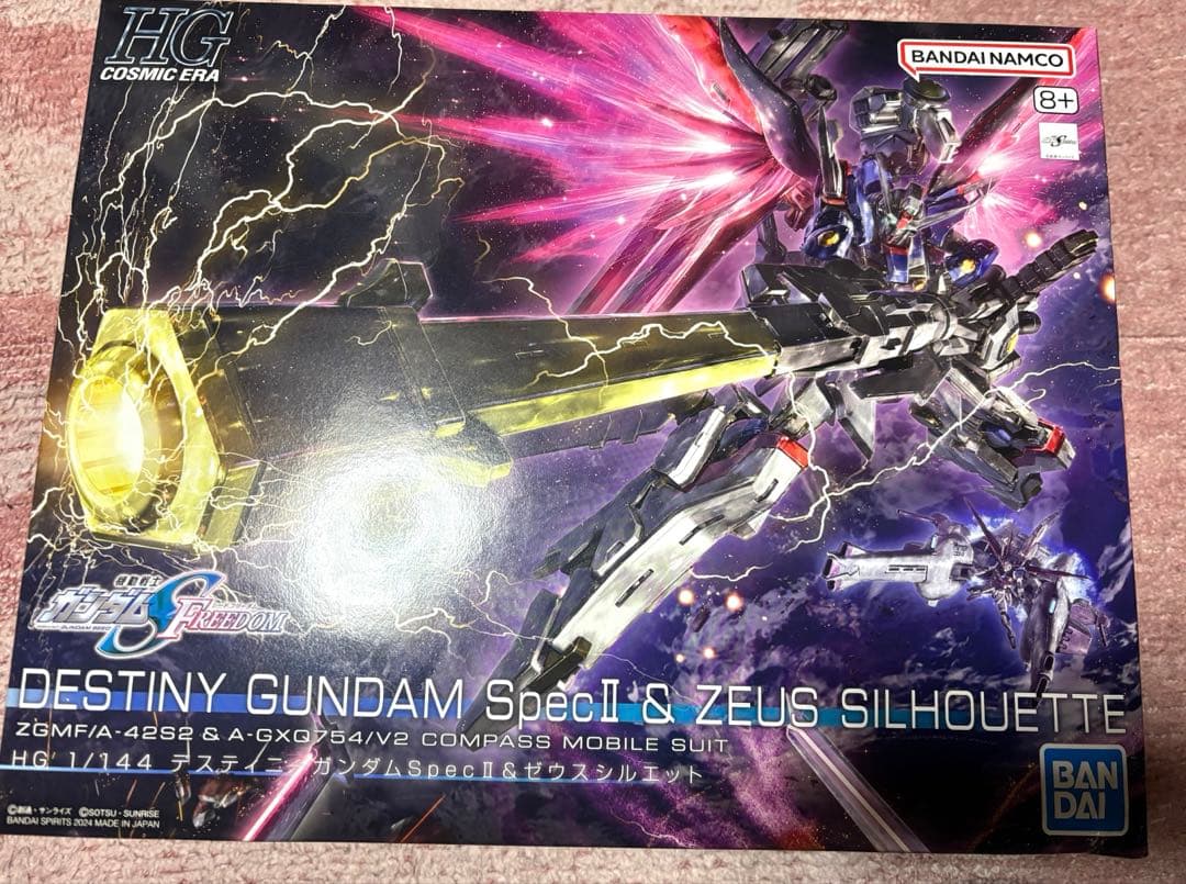 HG 1/144 デスティニーガンダムSpecll&ゼウスシルエット