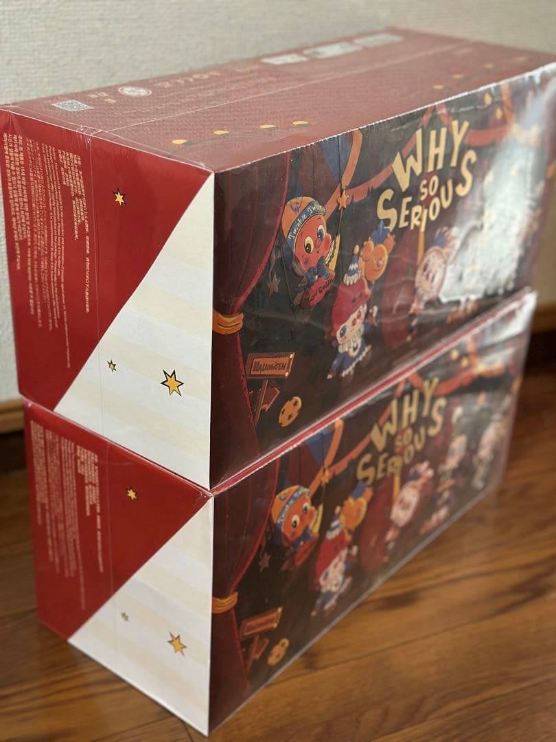 ポップマート ワイソーシリアス シリーズ WHY SO SERIOUS アンート