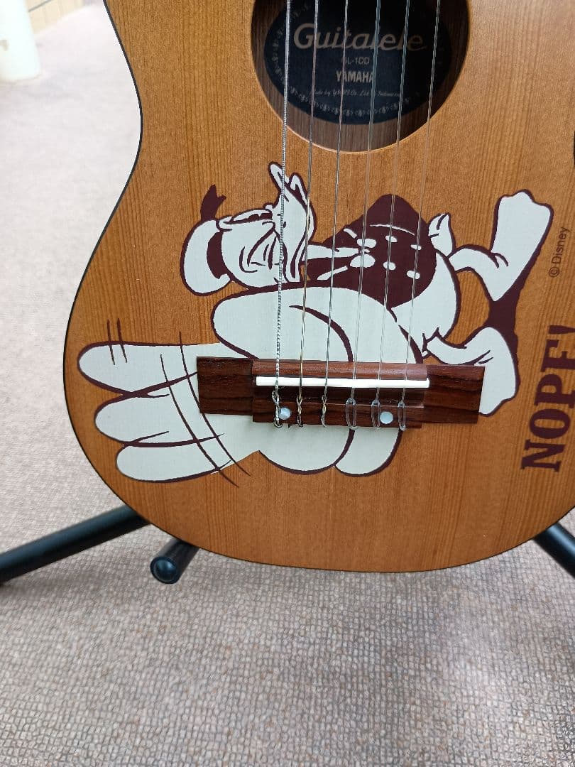 【匿名配送】YAMAHA GL-1DD／ギタレレ／ドナルドダック／ほぼ新品