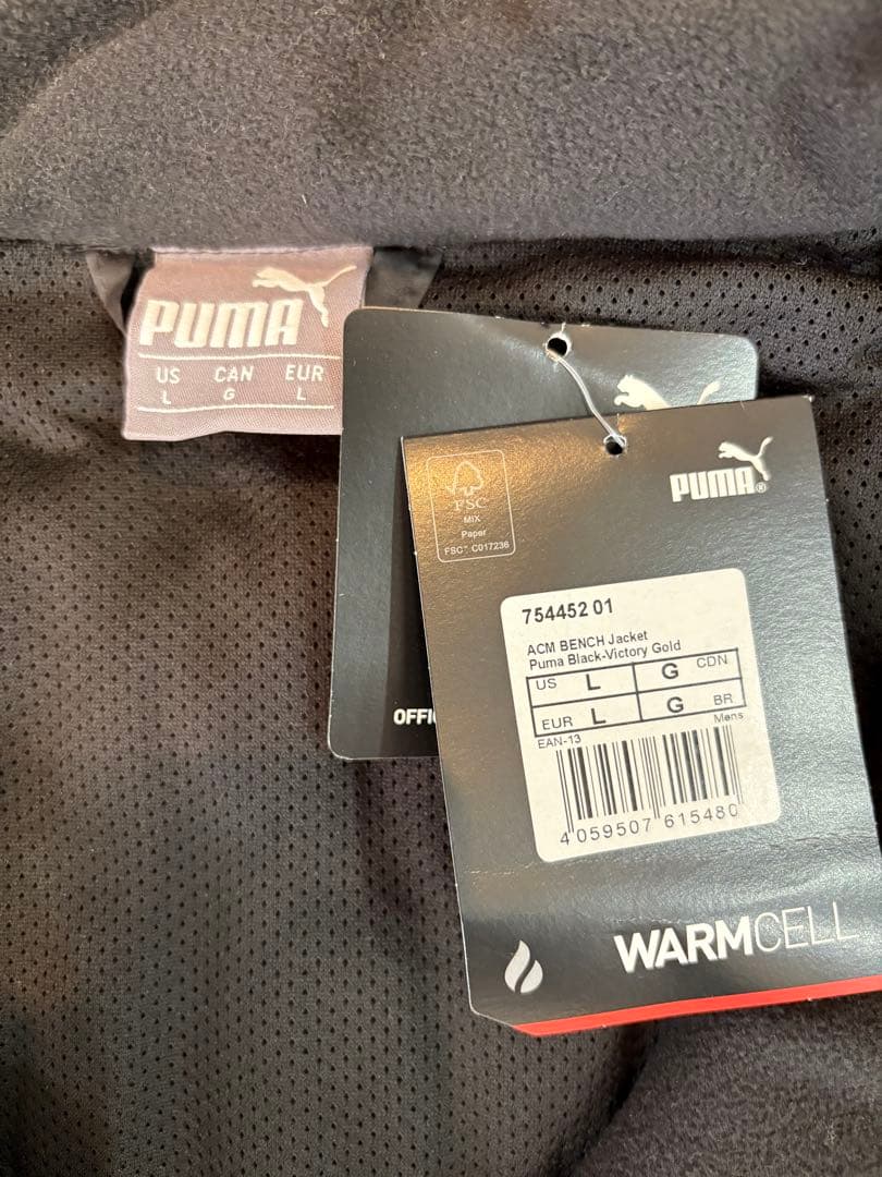 ACミラン ベンチJKT 新品タグ付　Lサイズ