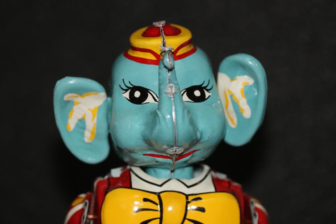 T.K TOYS　ブリキ　ゾウノタイコタタキ　サンタクロース　ニュースドッグ