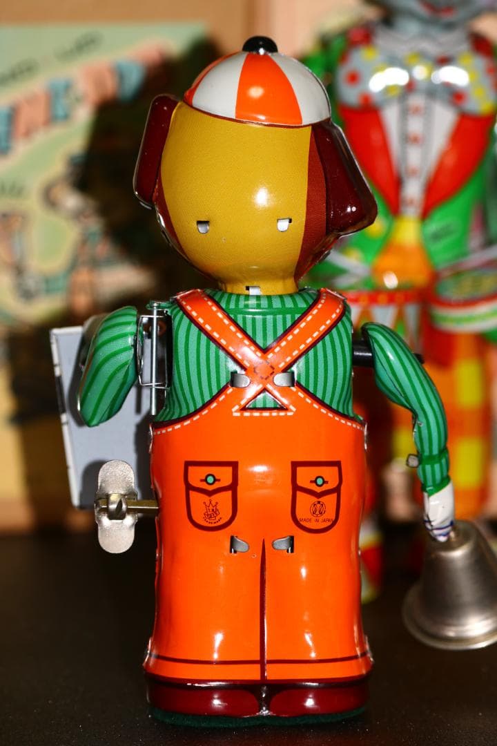 T.K TOYS　ブリキ　ゾウノタイコタタキ　サンタクロース　ニュースドッグ