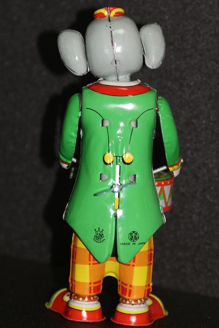 T.K TOYS　ブリキ　ゾウノタイコタタキ　サンタクロース　ニュースドッグ