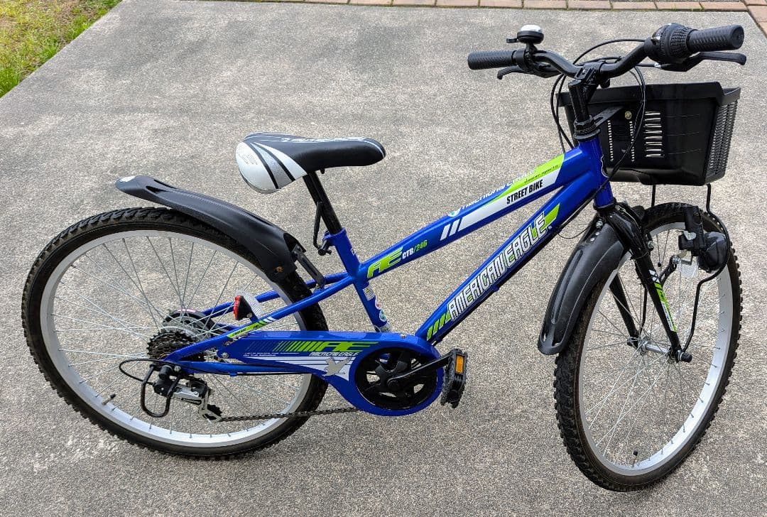 American Eagle ジュニア自転車 青