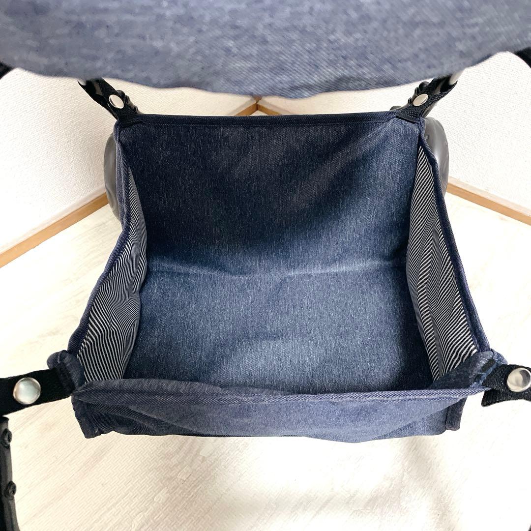 新品 タグ付き GEX わんわんカート スーパーライト 犬用カート デニム柄