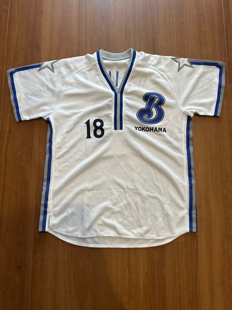 横浜DeNAベイスターズ 三浦大輔選手　18番　ユニフォーム