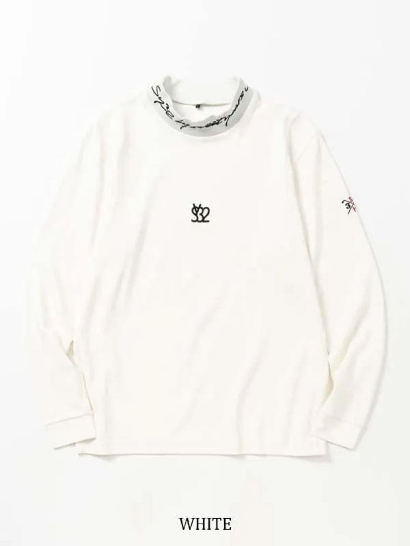 MODAL STRETCH MILANO MOCK NECK ブラック　Lサイズ