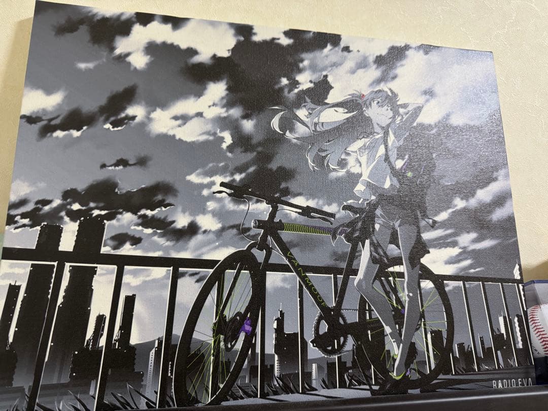 EVA Canvas Art アスカ(The bicycle）