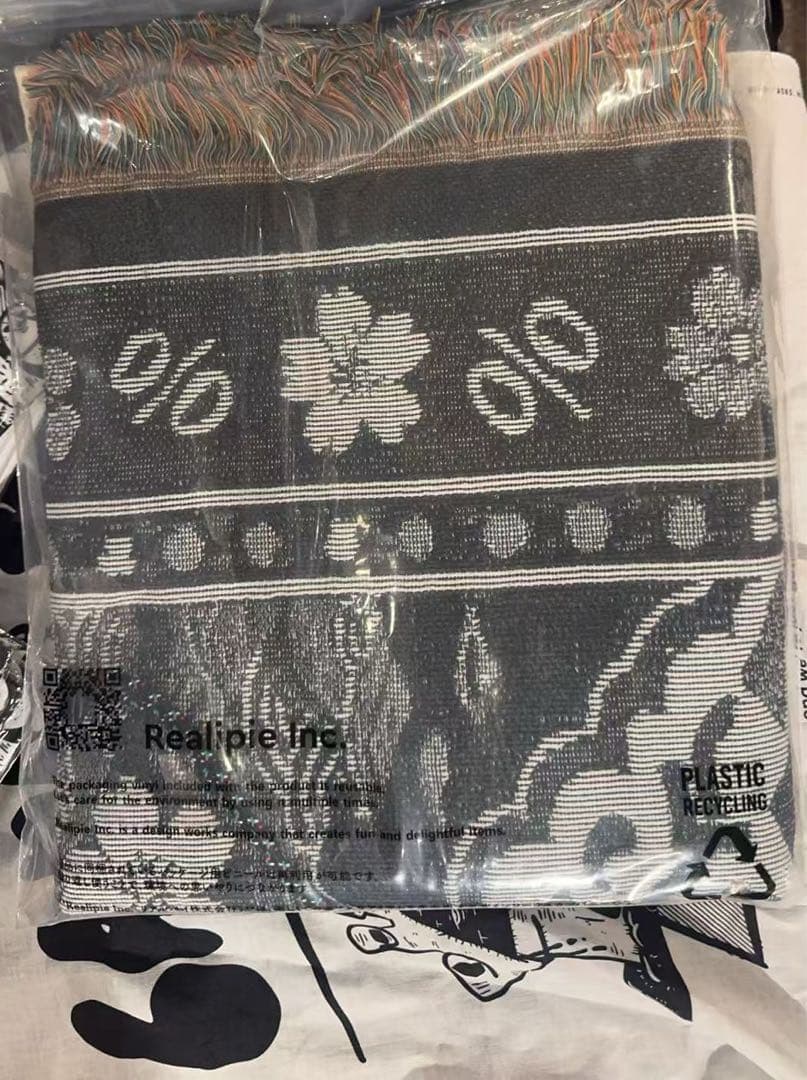 新品 neru design works merry fri ブランケット