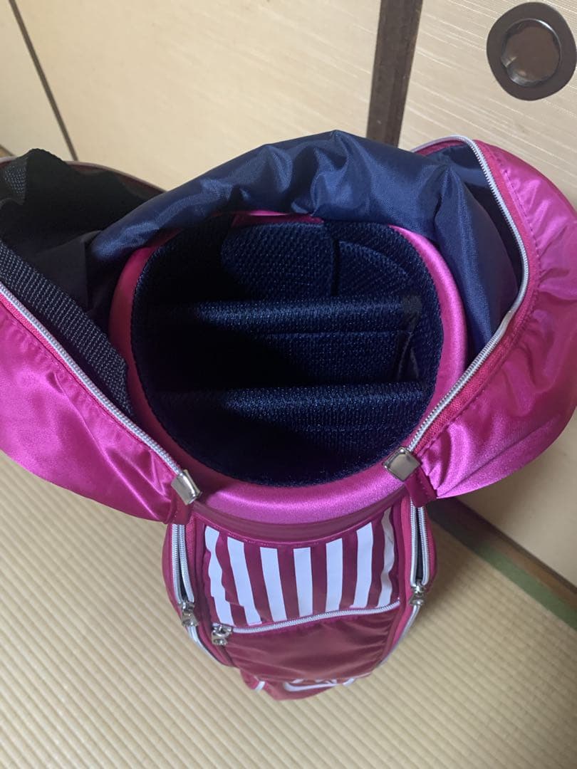 アダバット　キャディバッグ　 ラズベリーピンク