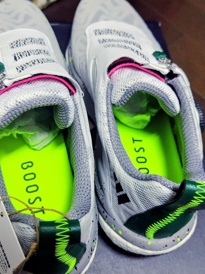 アディダス コードカオス25 ボア　メンズ スパイクレス ゴルフシューズ