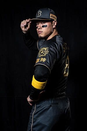 【完売】前川右京58 阪神 B-LUCK DYNAMITE ユニフォーム Ｏ