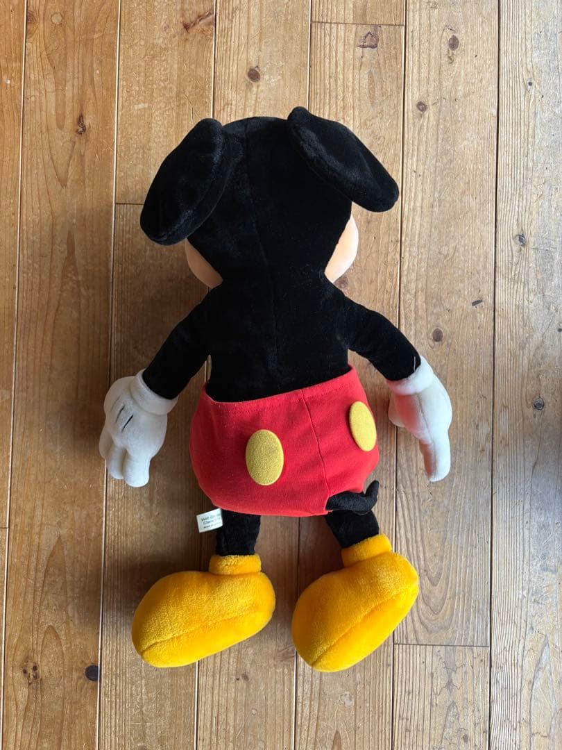 tokyo disney land 公式　ミッキーマウス　ぬいぐるみ　日本製