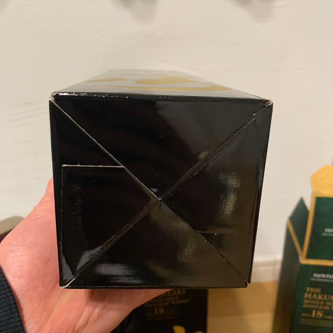 山崎18年　白州18年　響21年 空瓶・空箱セット ウイスキー