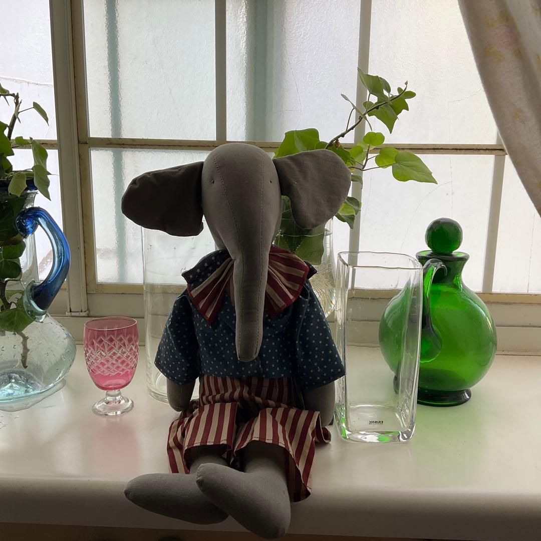 ビンテージぬいぐるみ像