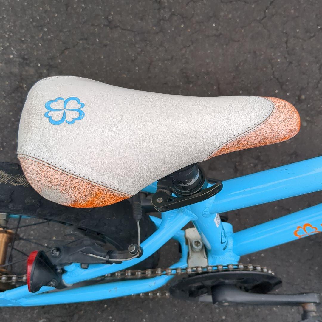 ヨツバサイクル　18インチ　送料込み　ラムネブルー