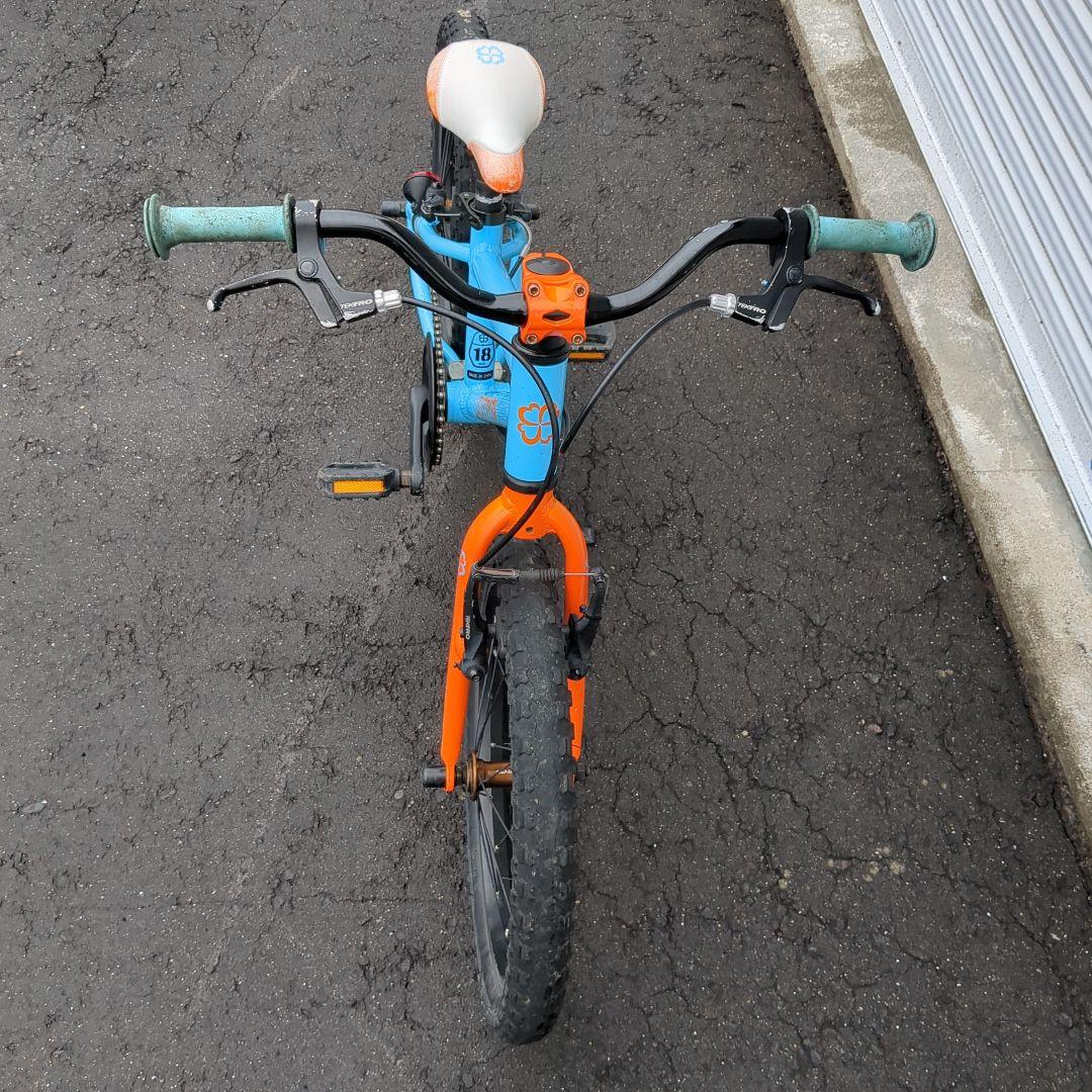 ヨツバサイクル　18インチ　送料込み　ラムネブルー