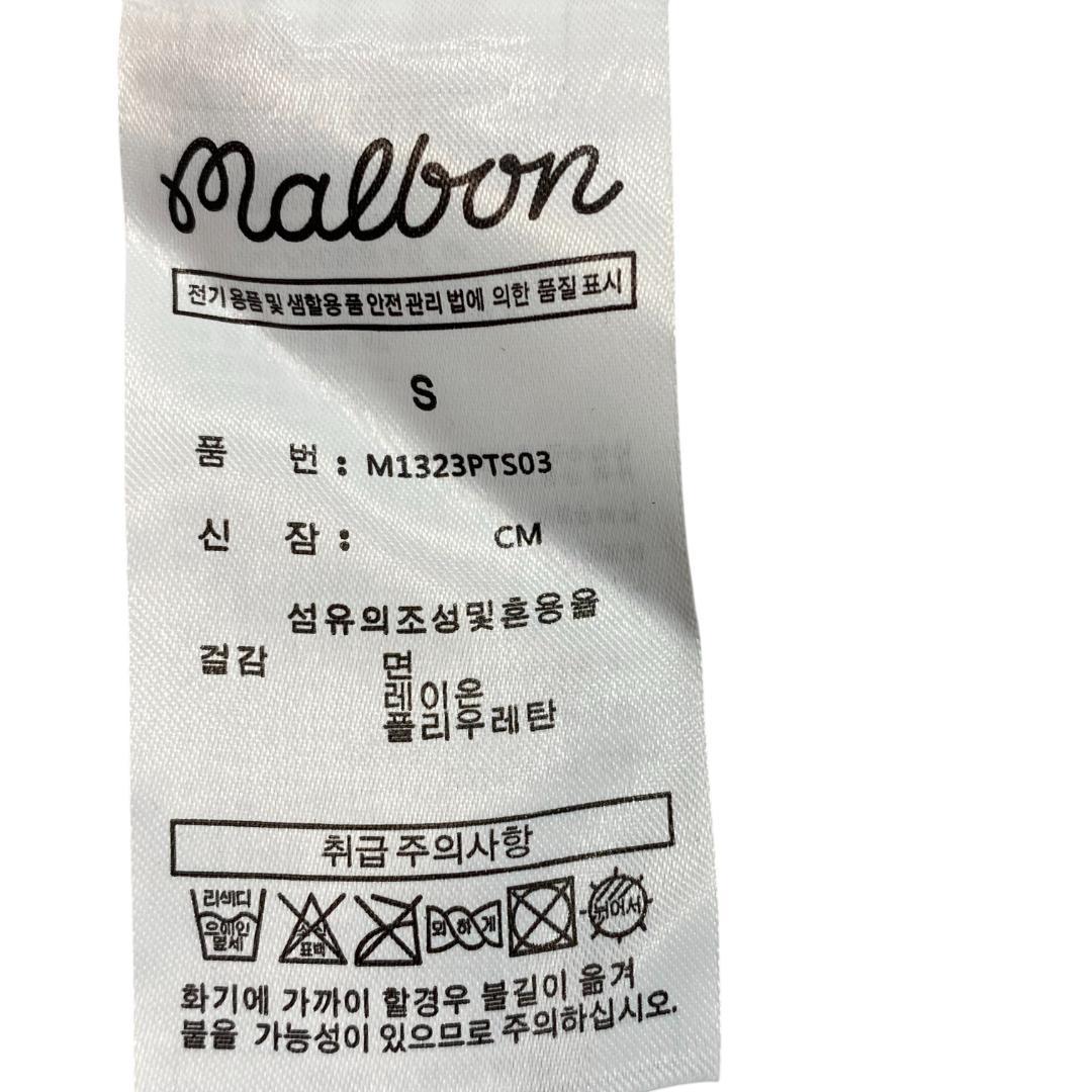 【韓国モデル】MALBON GOLF マルボン ゴルフ 半袖 ポロシャツ S