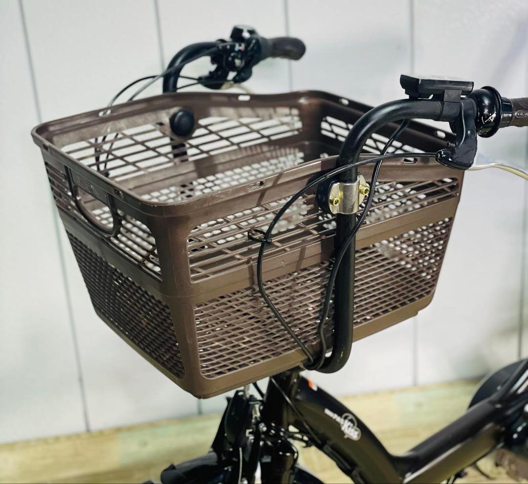 2784ヤマハ12.3アンペア3人乗り対応20インチ子供乗せ　電動アシスト自転車