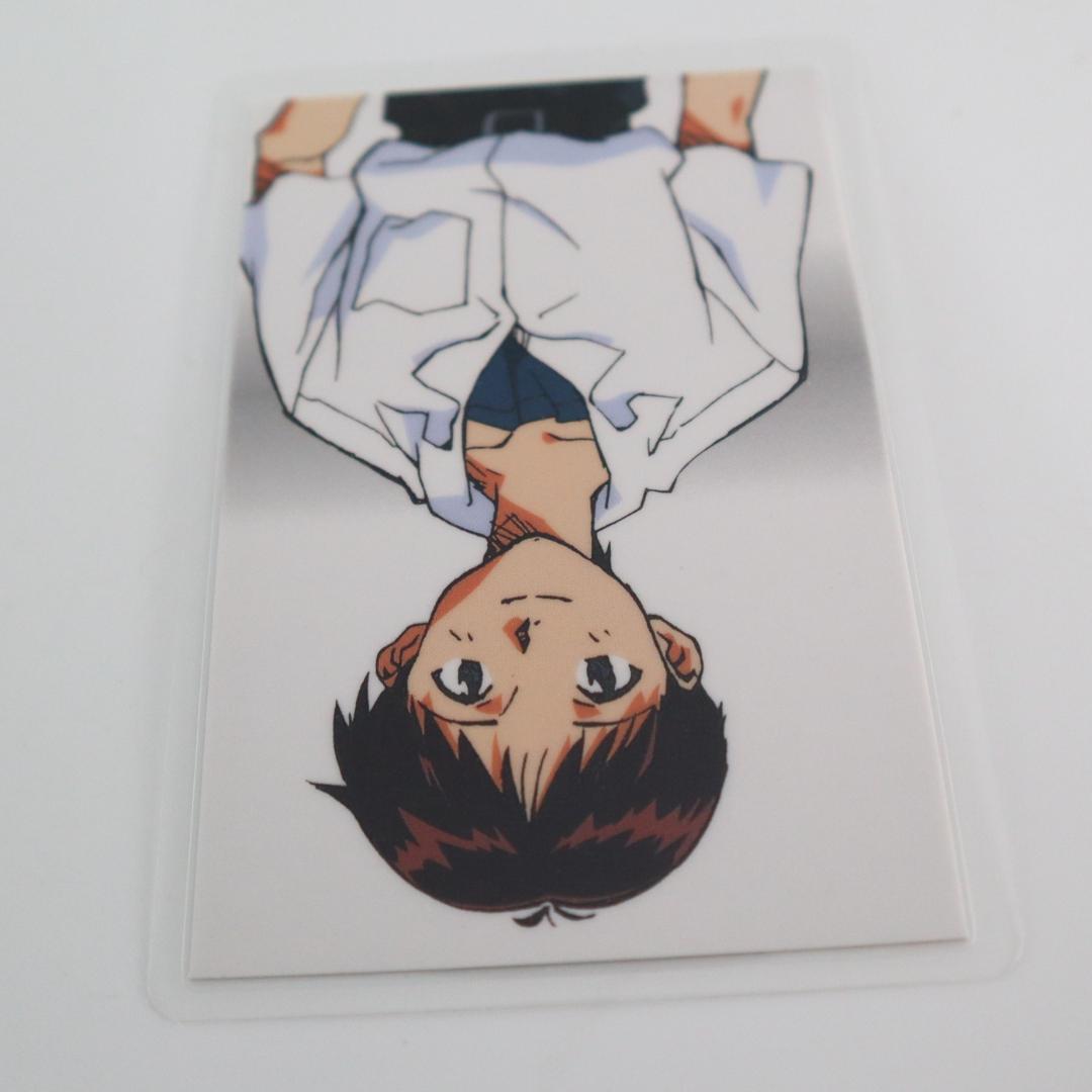 新世紀エヴァンゲリオン　ラミネートカード　4枚　碇シンジ・綾波レイ・葛城みさと