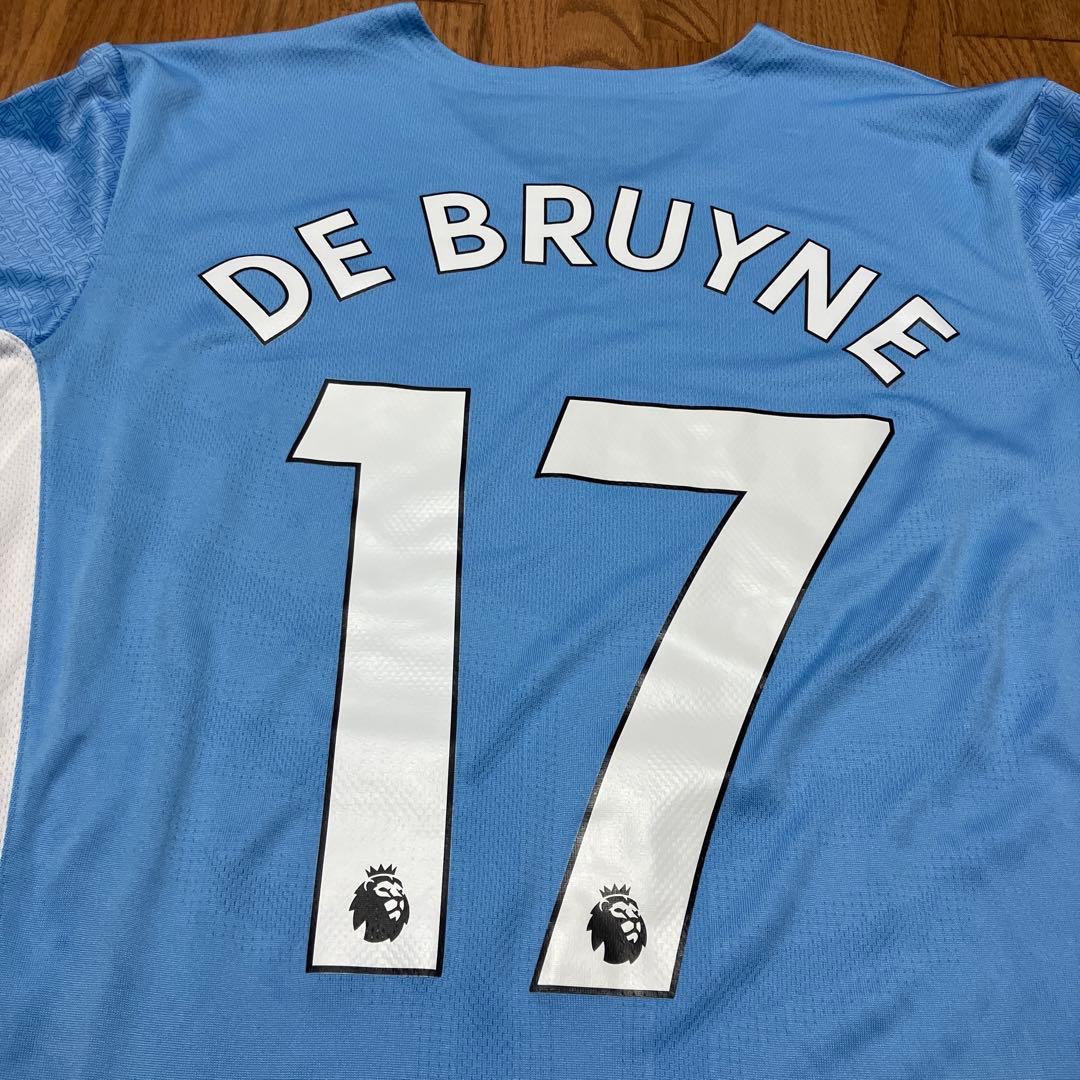 【極美品/正規品】マンチェスター・シティ デ・ブライネ ユニフォーム