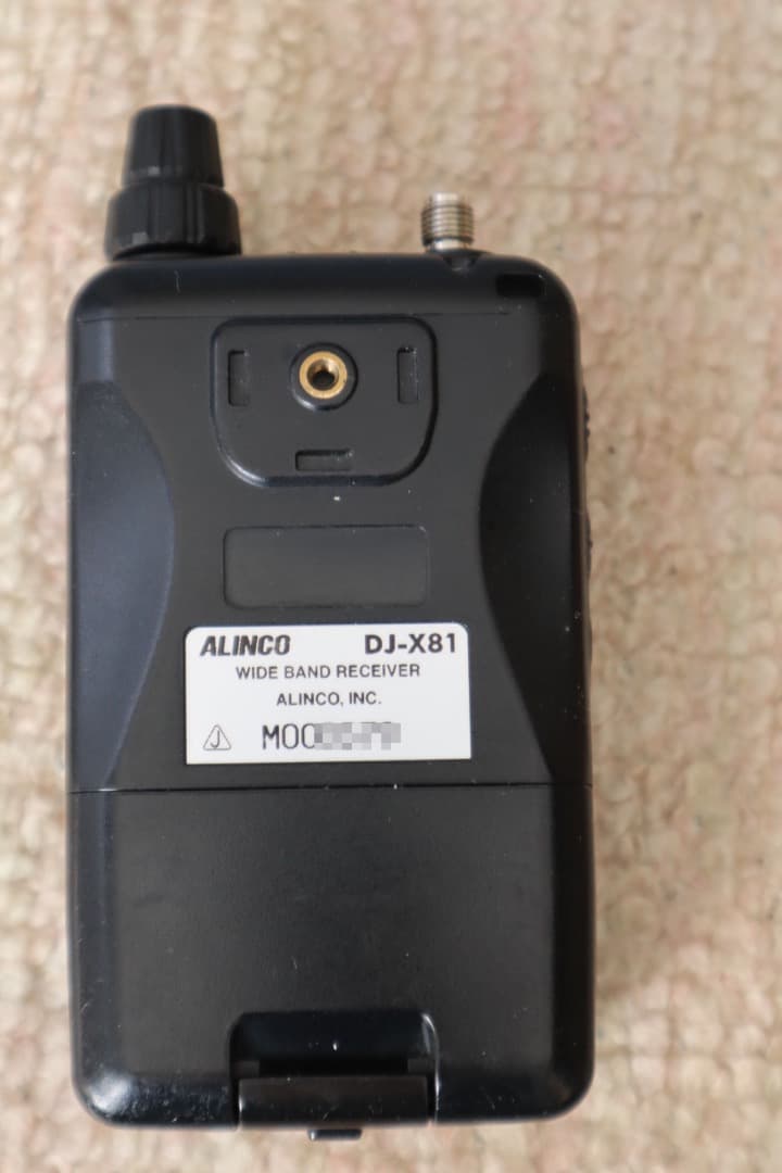 【アルインコ】 広帯域受信機 DJ-X81 改造済