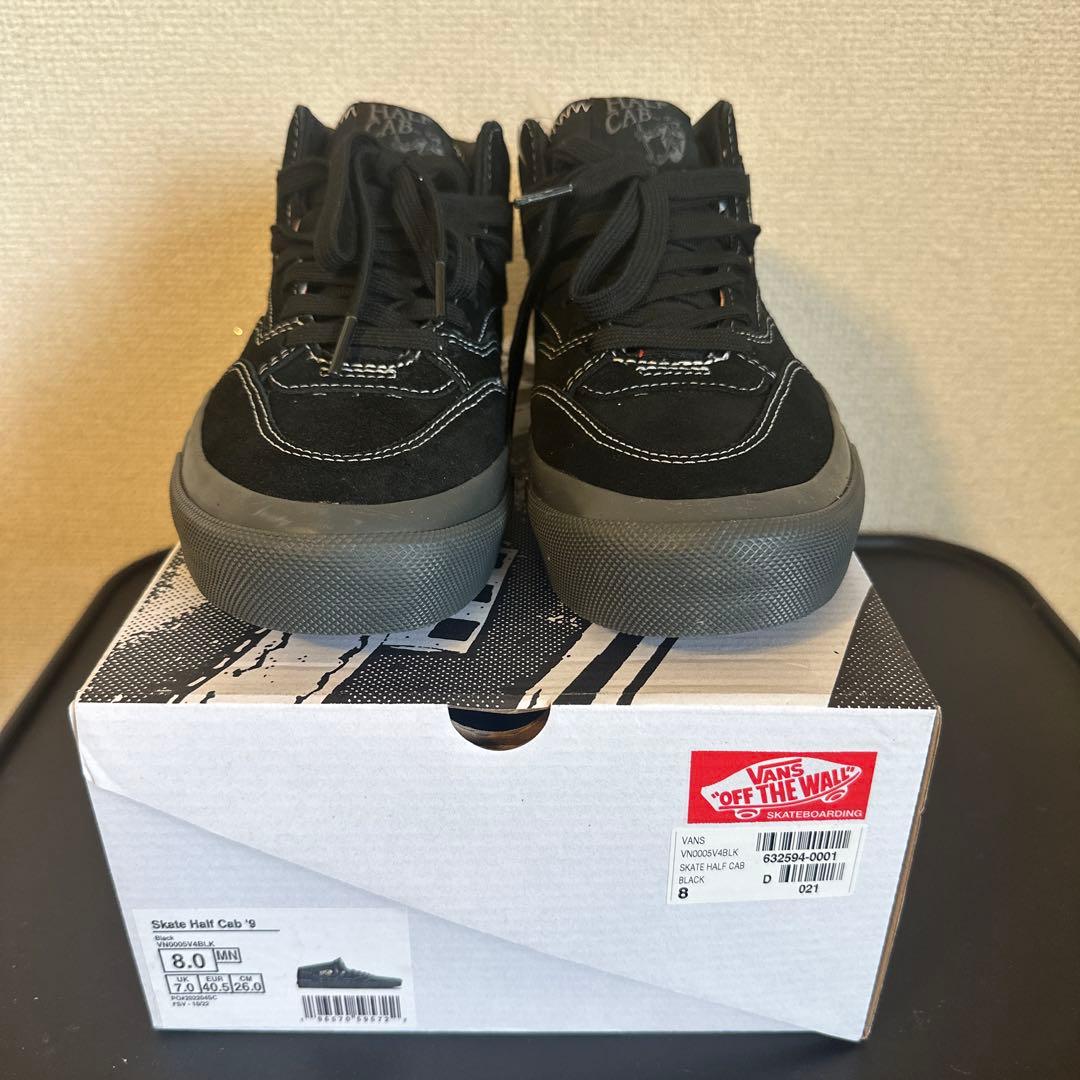 VANS HALF CAB GORE-TEX ブラック 26cm