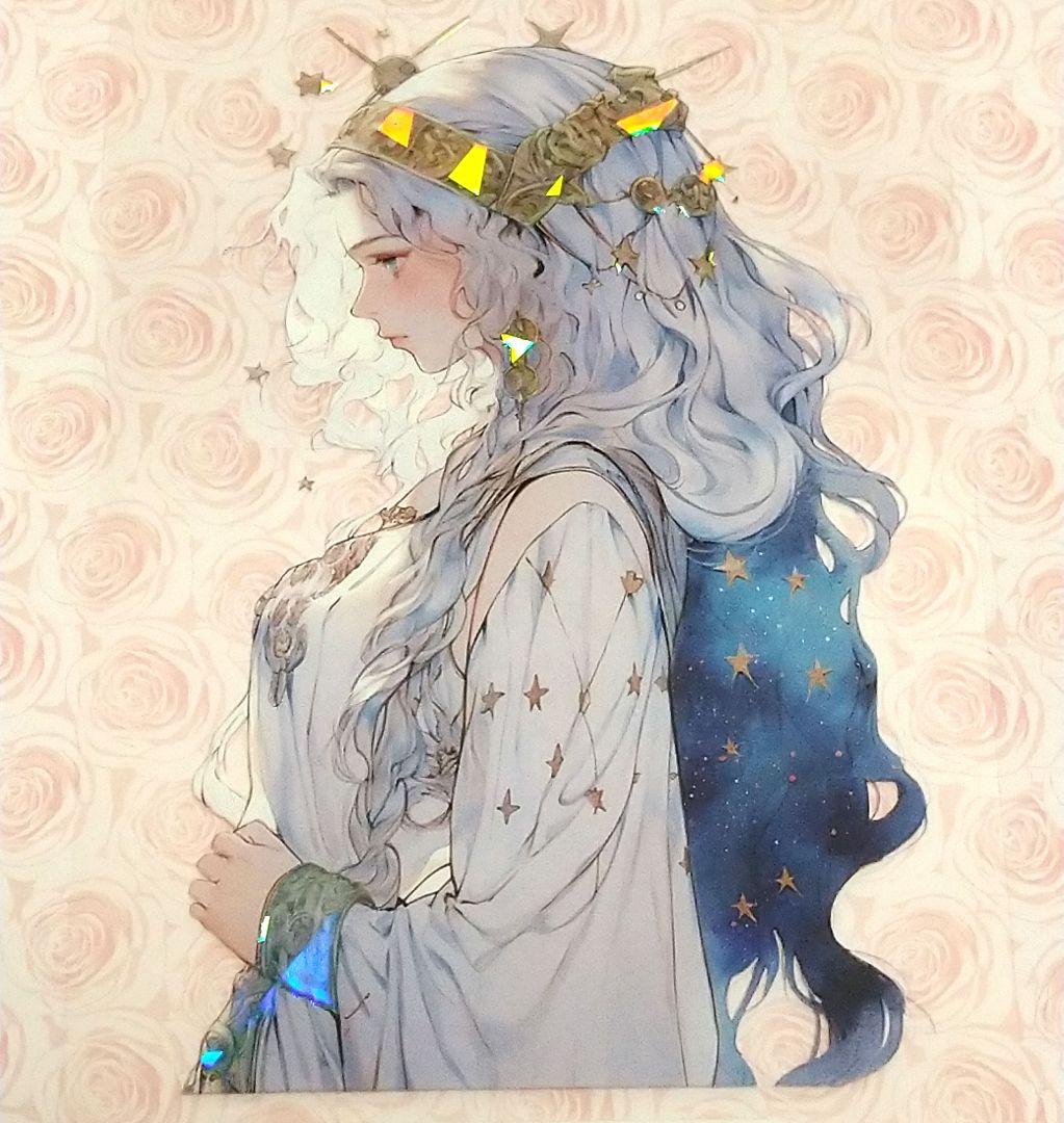 廃盤品✩J931＃占星女神(贝壳光)fantasy切売り海外人物女の子AIマステ