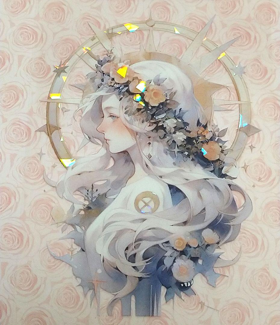 廃盤品✩J931＃占星女神(贝壳光)fantasy切売り海外人物女の子AIマステ