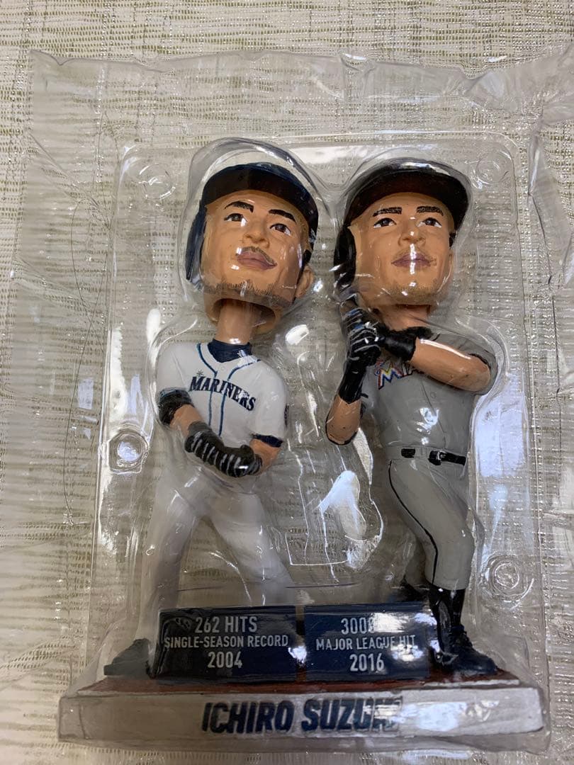 イチロー　バブルヘッド　マリナーズ　マーリンズ