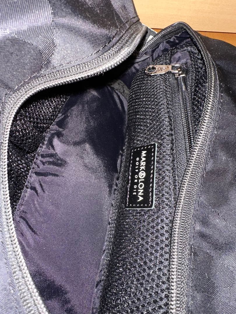 MARK AND LONA ゴルフバッグ ブラック・カモフラージュ