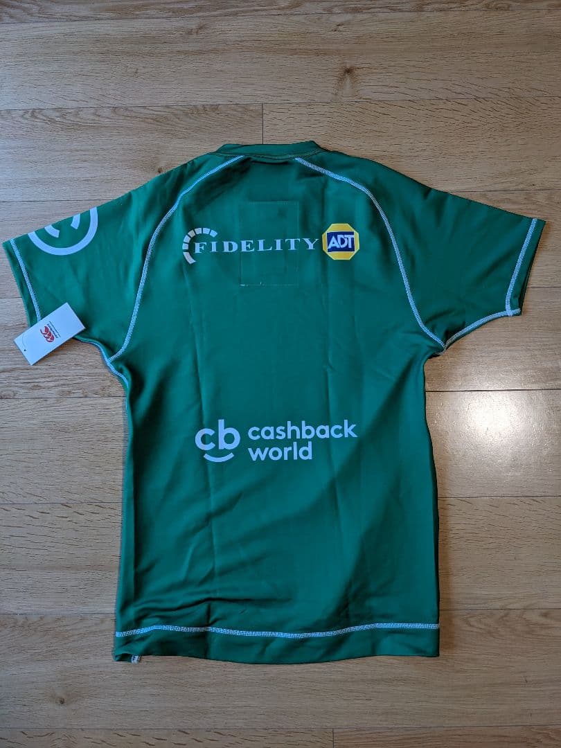 ラグビー 選手仕様ジャージ 南アフリカ シャークス サイズL 新品