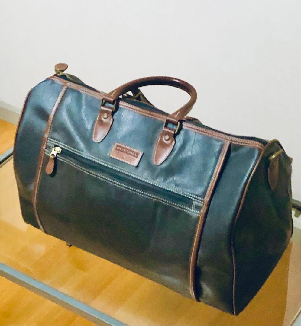 本革 INTEGRAL ボストンバッグ 大容量